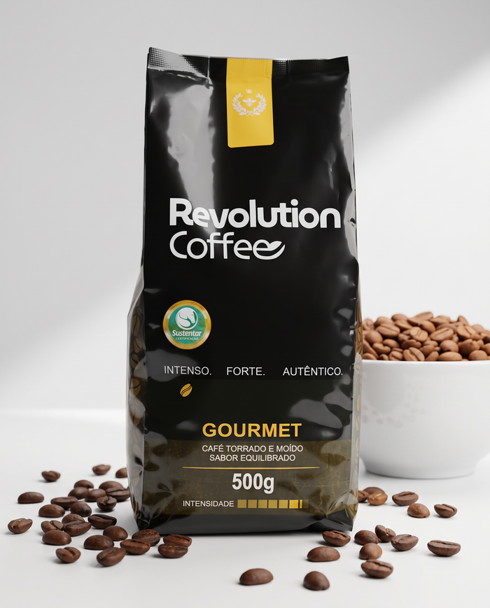Revolution Coffee Gourmet, embalagem original
